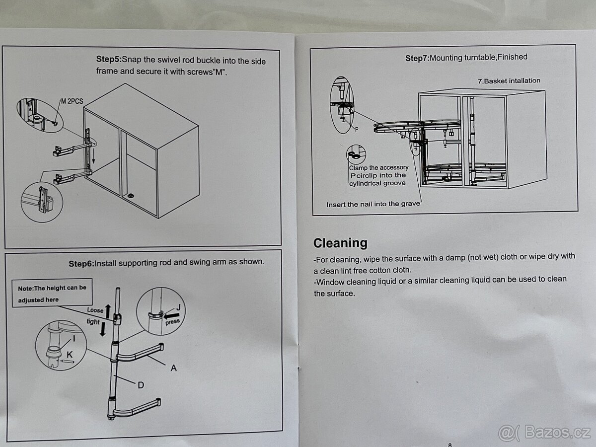 Ledvinka do rohové kuchyně s brzdovými dojezdy. - 7