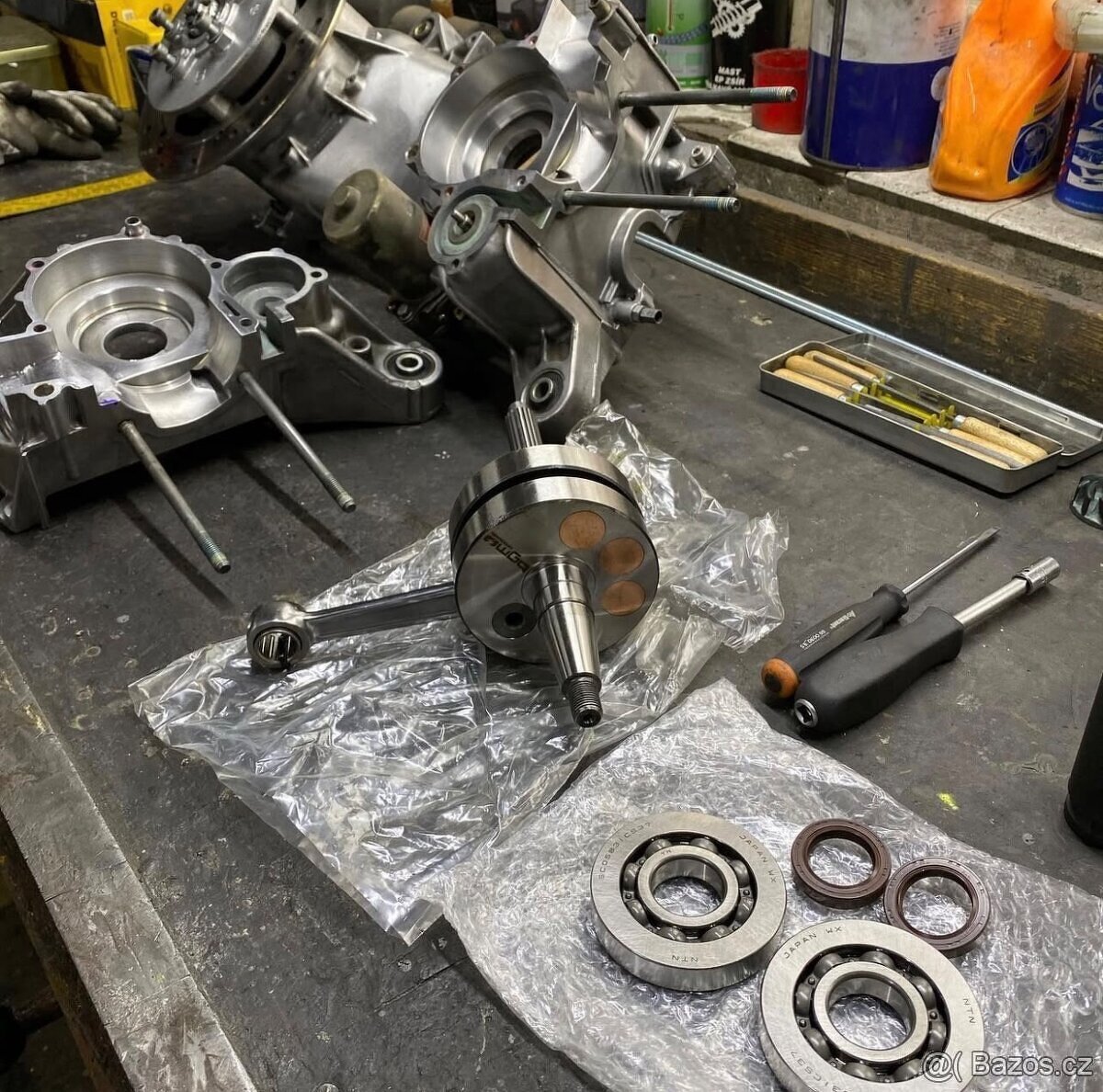 Generální opravy motorů Jawa 50 Stadion GileraRunner 125/180 - 7