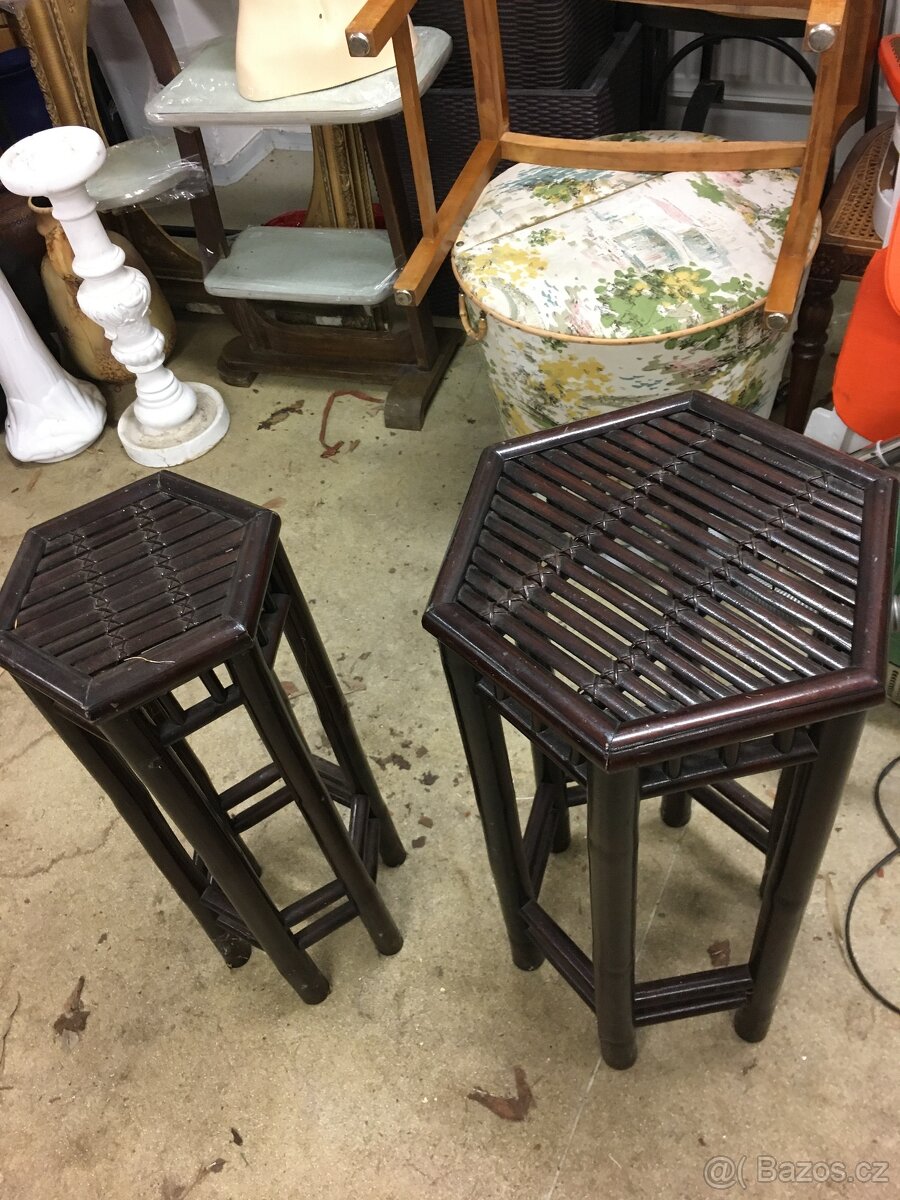 Retro stolek Brusel - 7