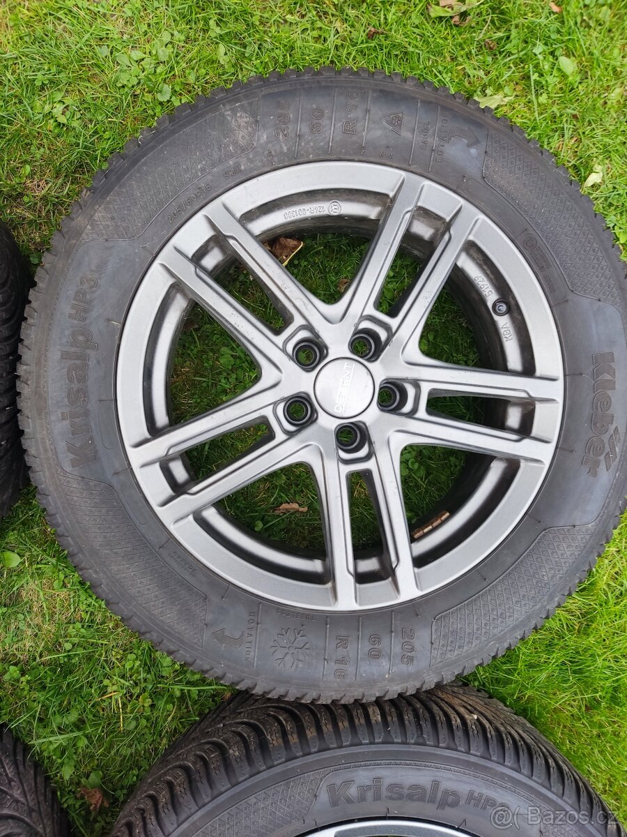 Prodám sadu zimních kol. Originál Kamiq Scala. 5x100 - 7