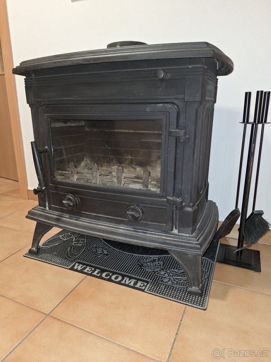 Krbová litinová kamna Asti 10 Kw - 7