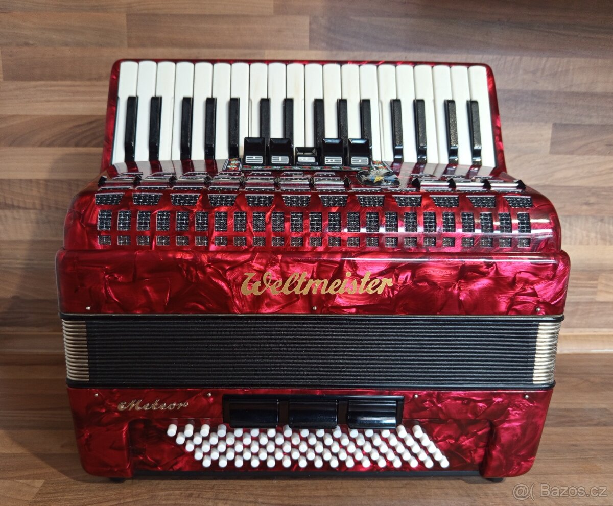 Akordeon (harmonika, heligonka) Weltmeister 80 - 7