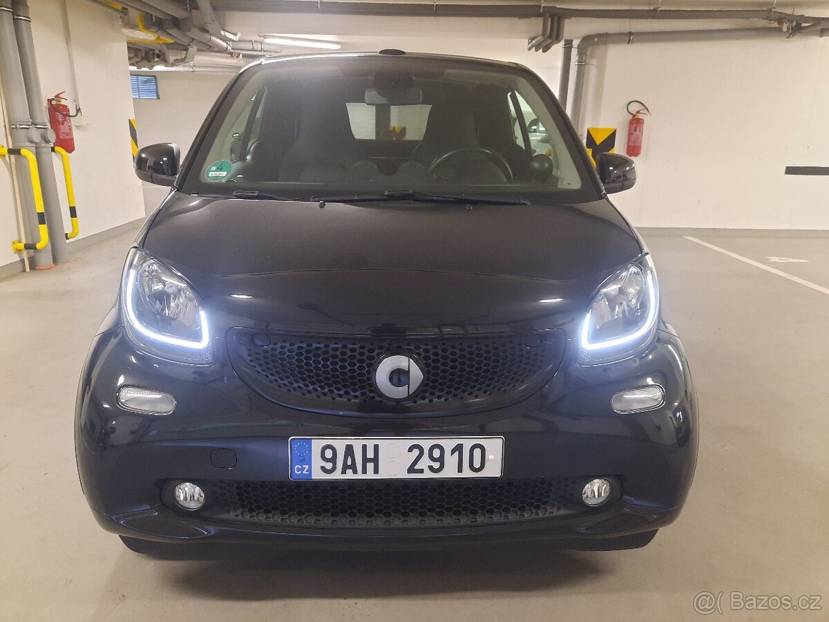 SMART FORTWO 453 CABRIO 900TURBO,ČERNÝ,90PS,TIPTRO,2016,FULL - 7