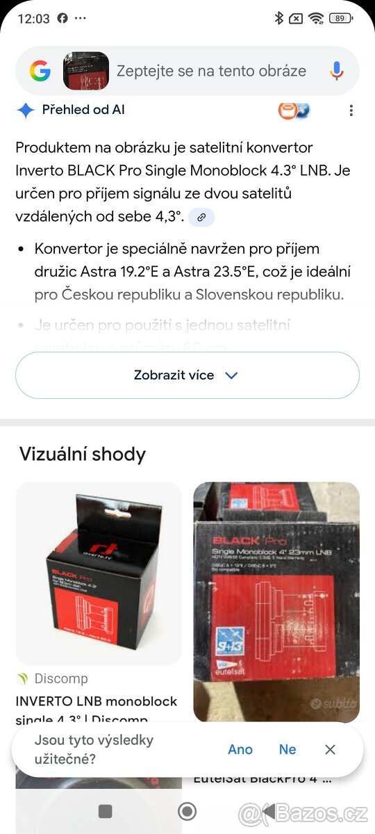 Satelitní konvertor - 7