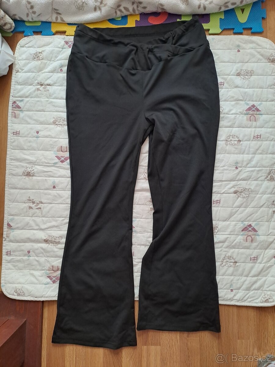 Těhotenské kalhoty 3ks - 7
