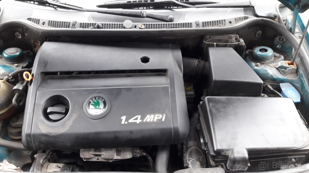 Škoda Fabia 1.4 MPi .rok výroby 2002, 44kW - 7