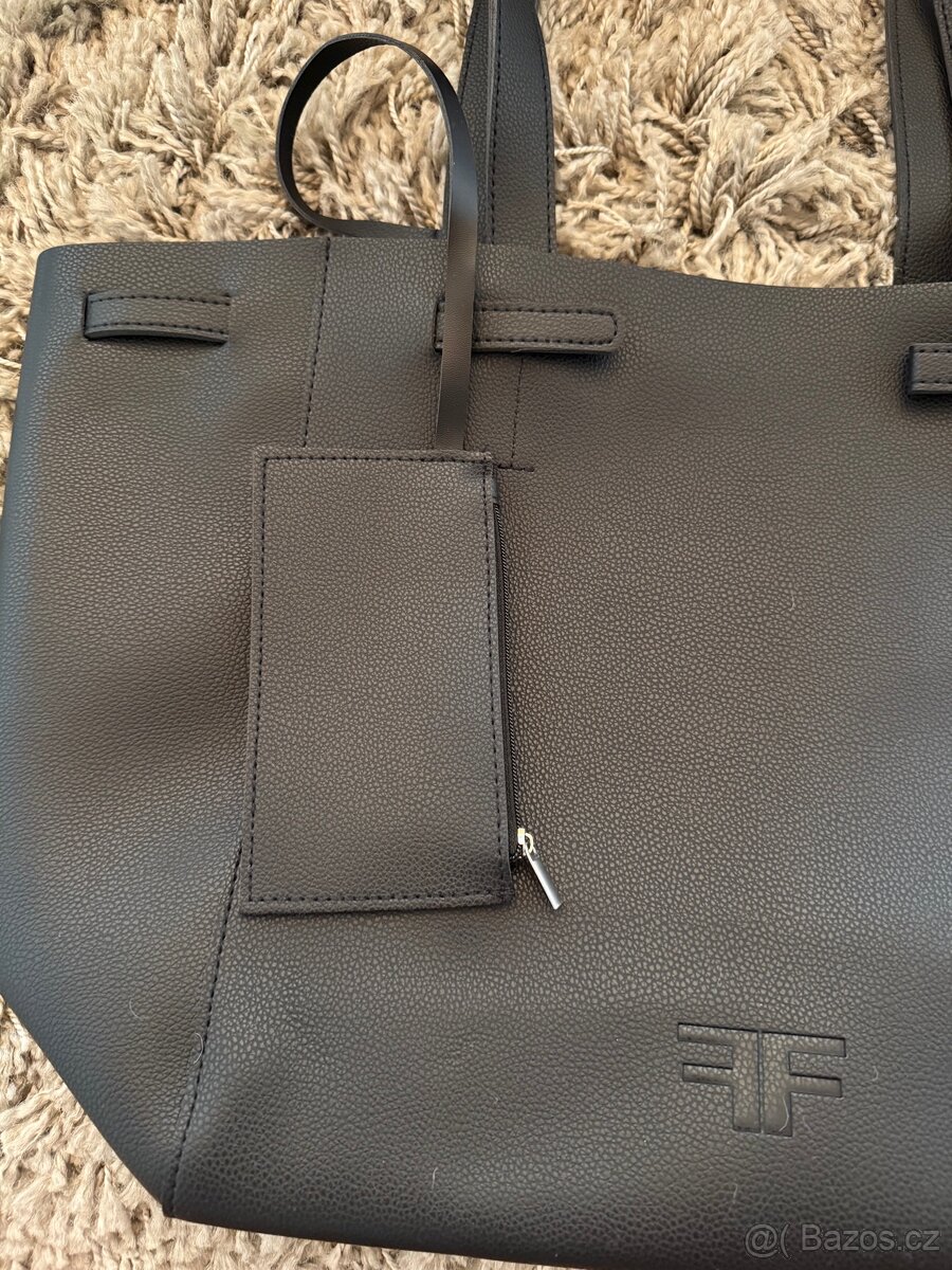 Dámská černá shopper kabelka – nová - 7