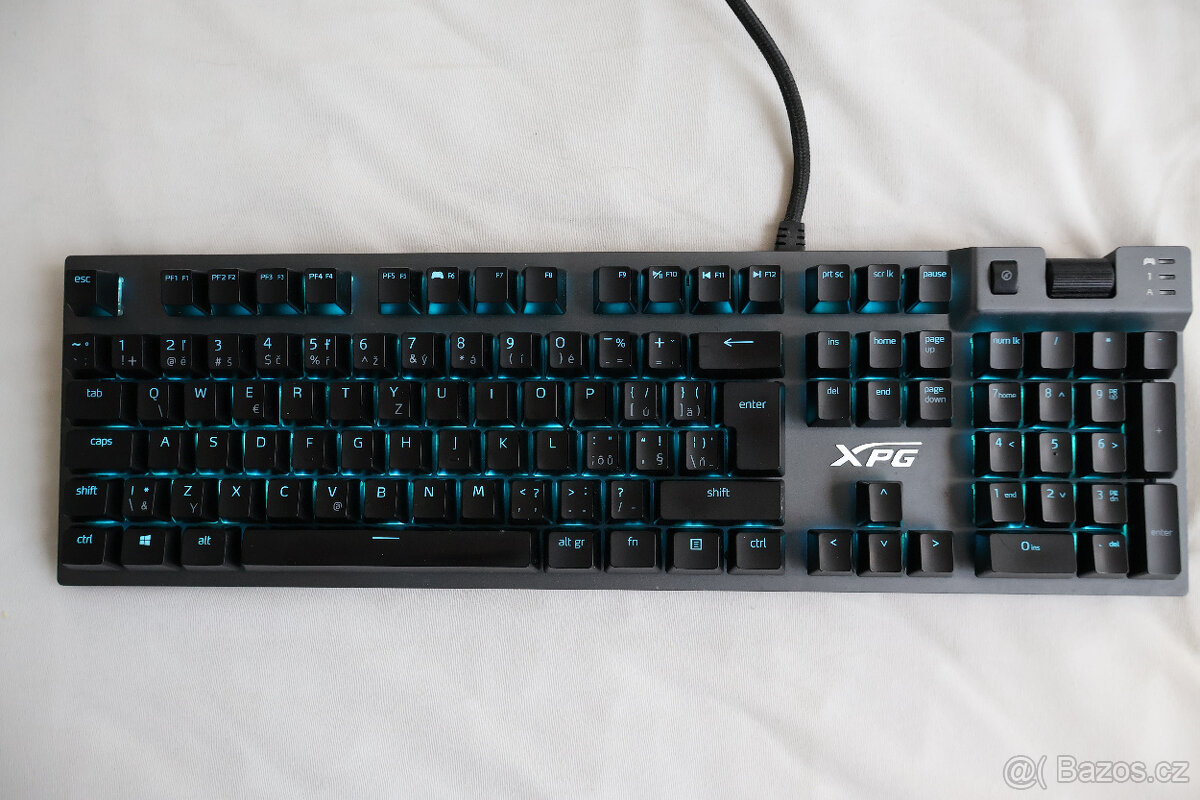 MECHANICKÁ KLÁVESNICE ADATA XPG SUMMONER 5A-BKCCZ, CZ - 7
