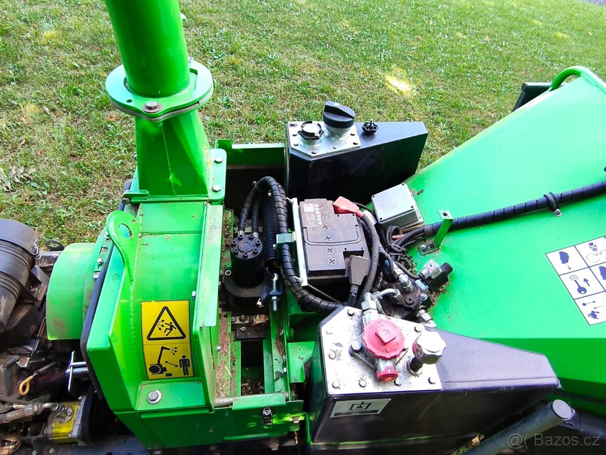 Štěpkovač GreenMech Arborist 150p- POUZE 154.7 mth - 7