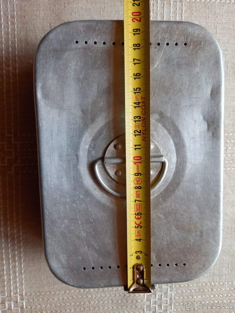 Retro hliníkový svačinový box - 7