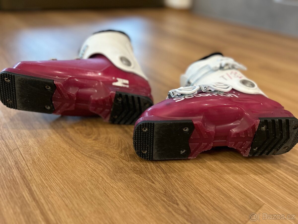 Dovci lyzaky Salomon T3 girly, vel 22,5-23 - 7