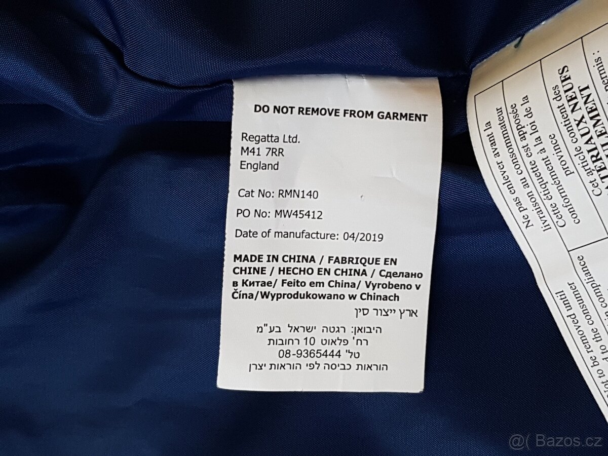 Pánská zimní bunda Regatta vel. M - 7