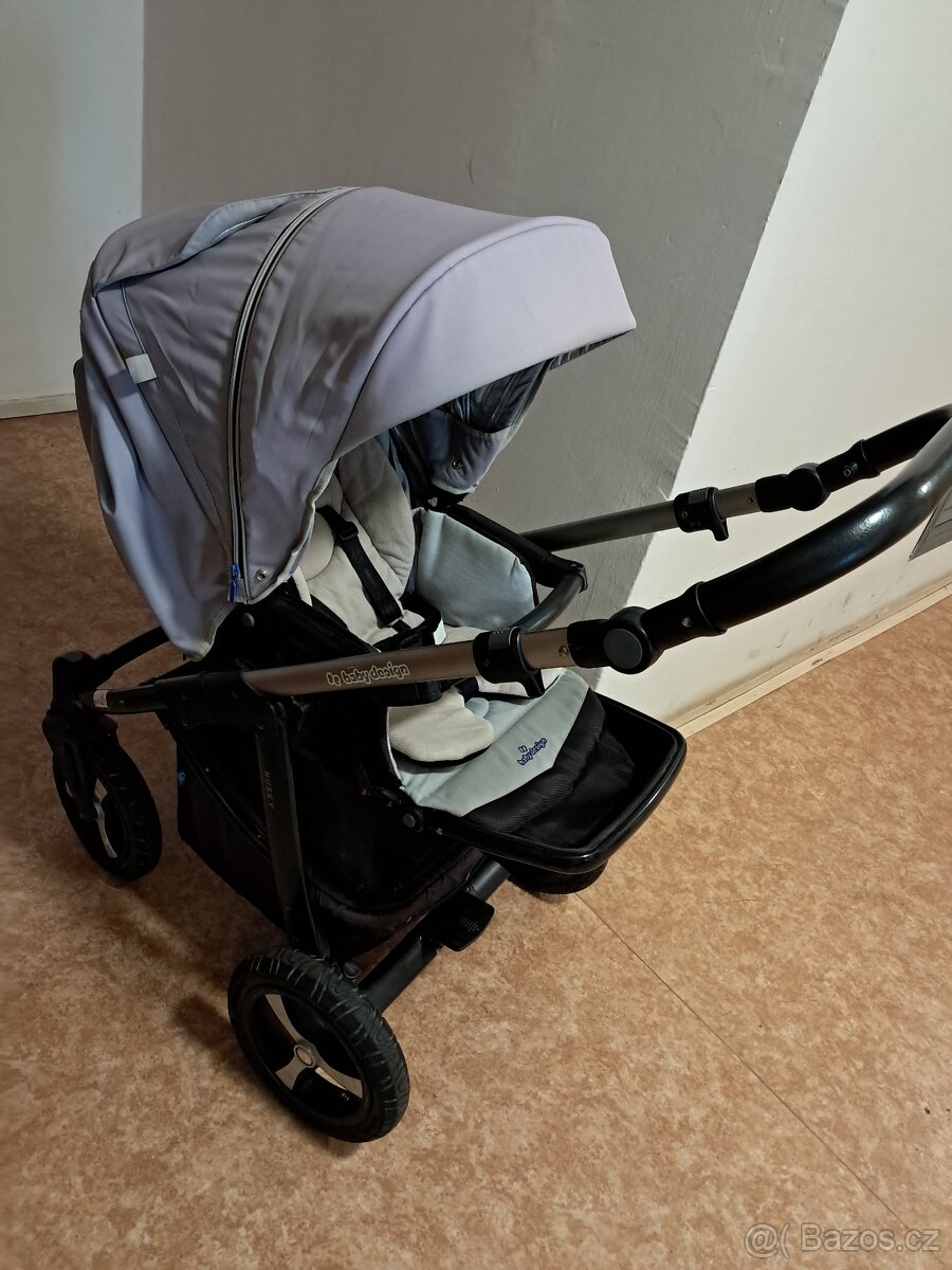 Kočárek + Vajíčko Baby Design Husky - 3v1 - 7
