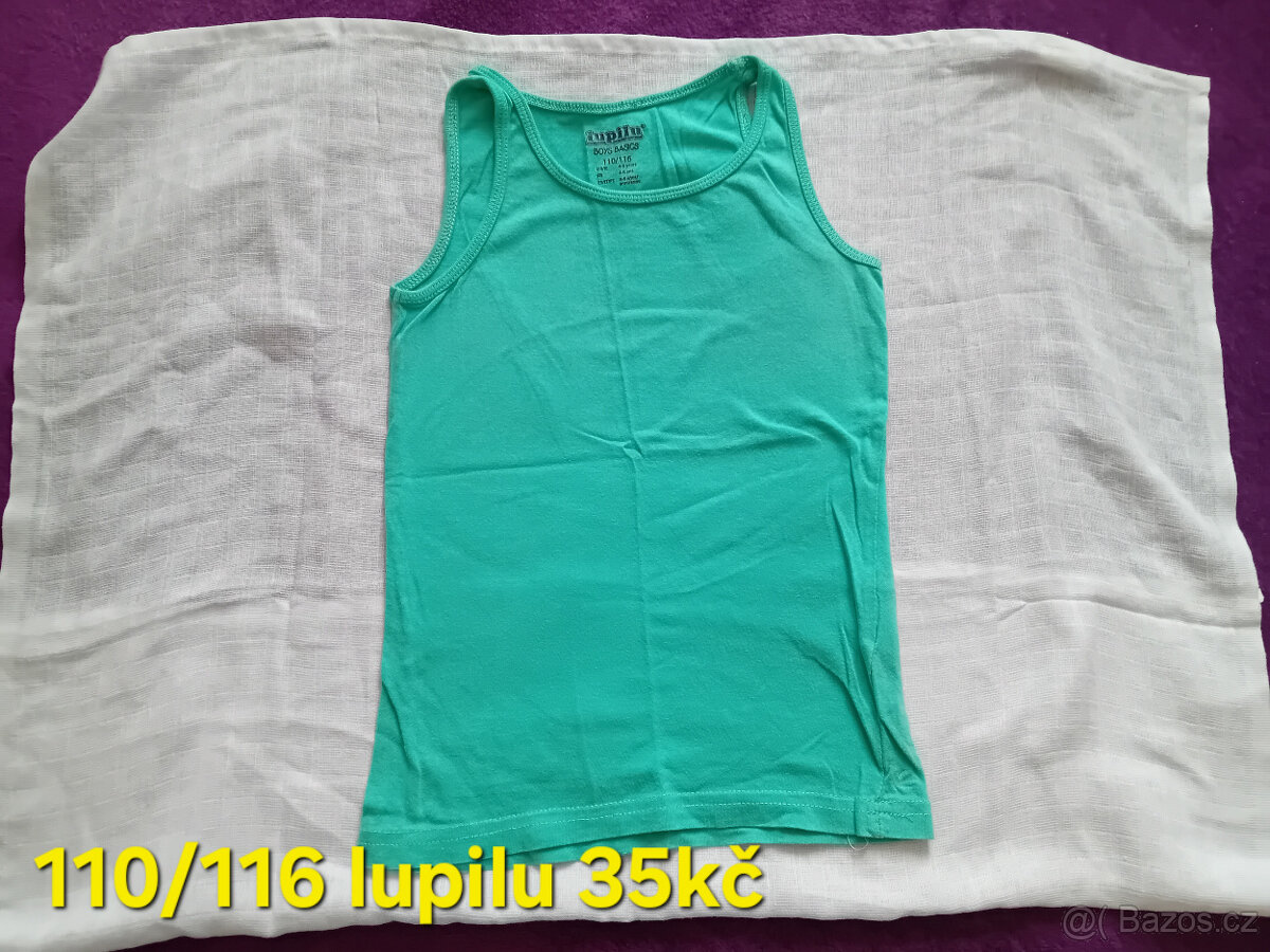 tílka pro kluky mix velikostí - 7