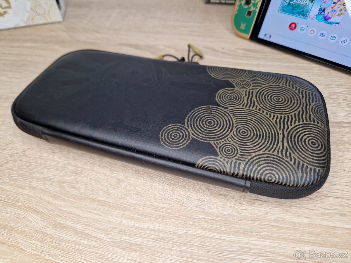 Nintendo Switch OLED Zelda + HRY a pouzdro - ZÁRUKA 1 ROK - 7