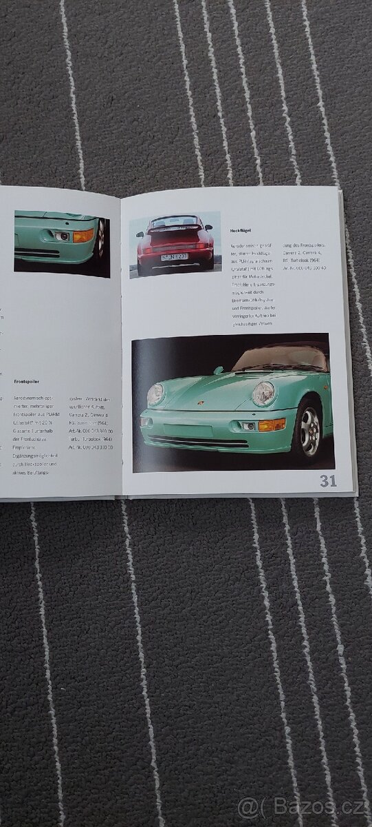 Porsche 911 993 prospekty - 7