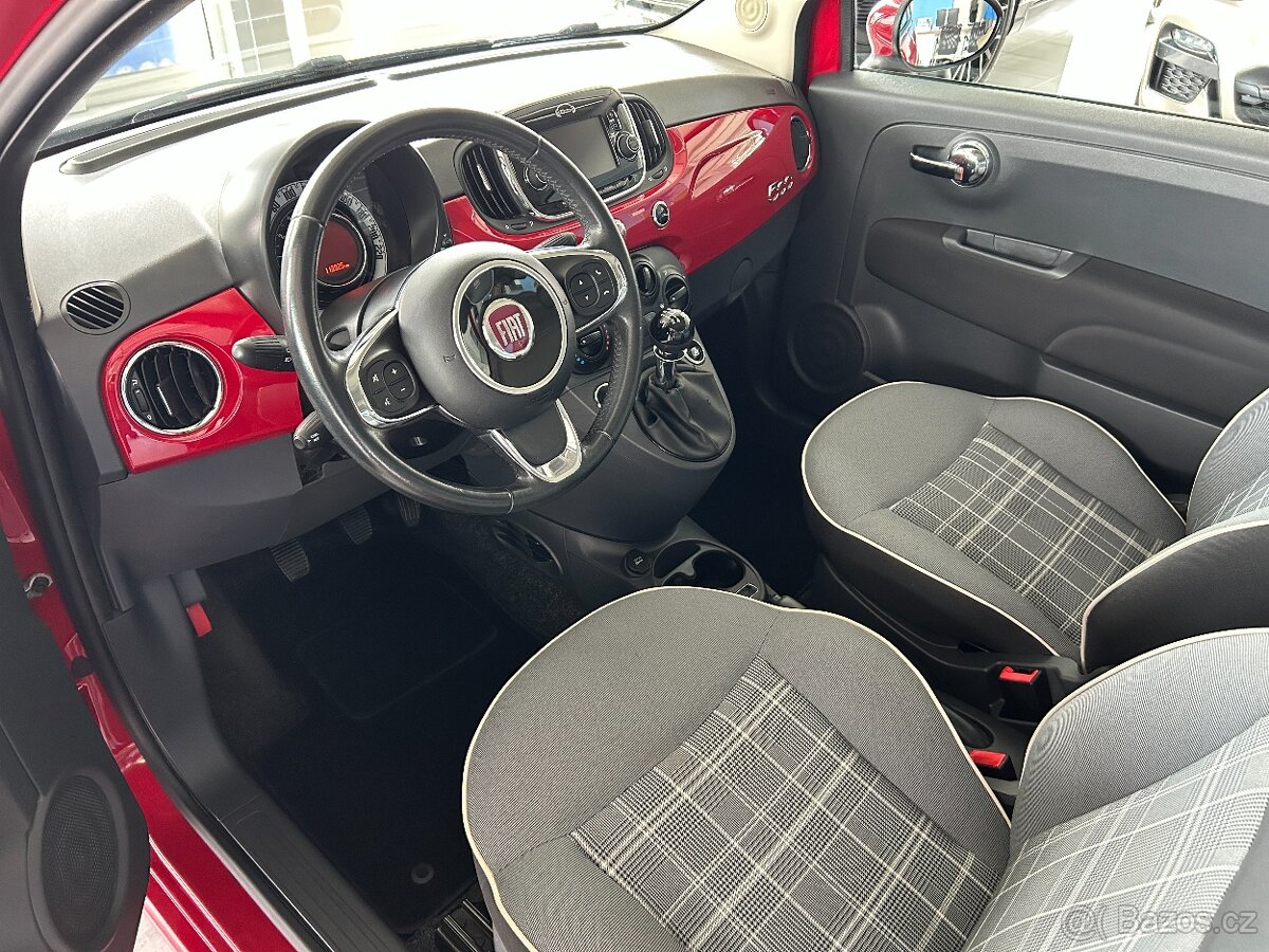 Fiat 500 1.2 LOUNGE,SERVISKA,PANORAMA - 7