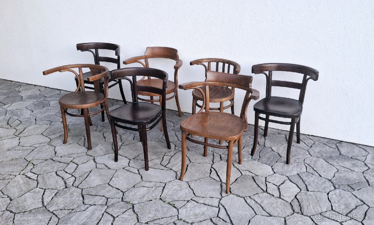 Křesla THONET po renovaci - 7