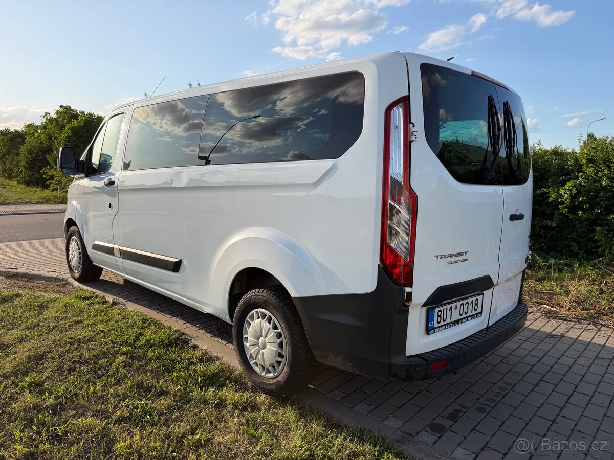 Ford Transit Custom long 2.2tdci 92kw - 9 míst - 7