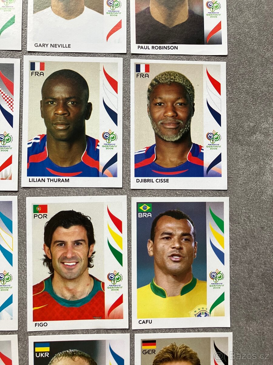Panini 2006 World Cup samolepky - 7