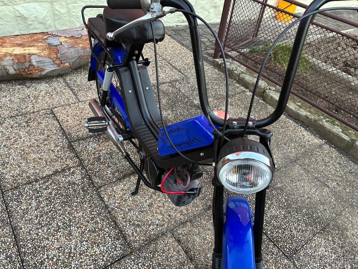 Babetta 210 dvourychlostní modrá - 7