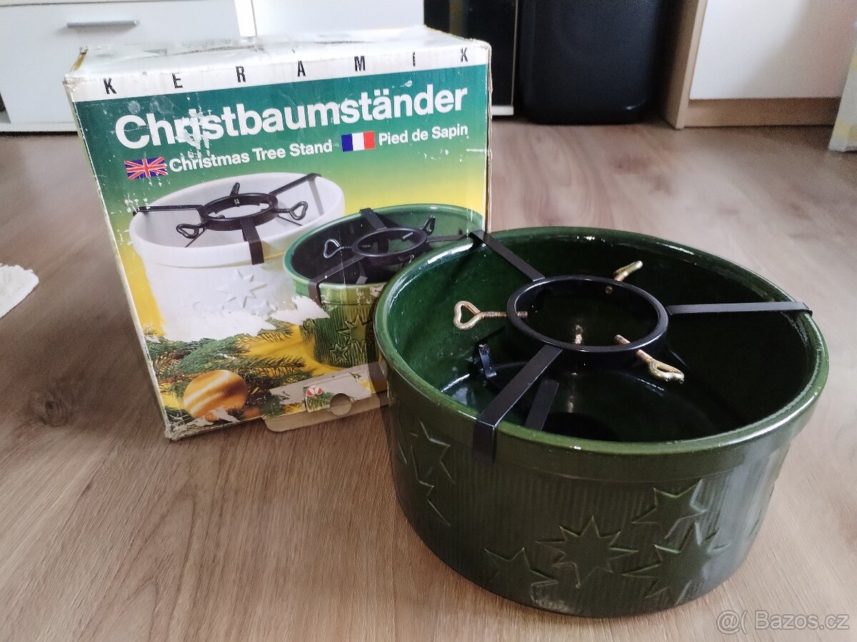 Keramický vánoční stojan na strom až 2,5 m - 7