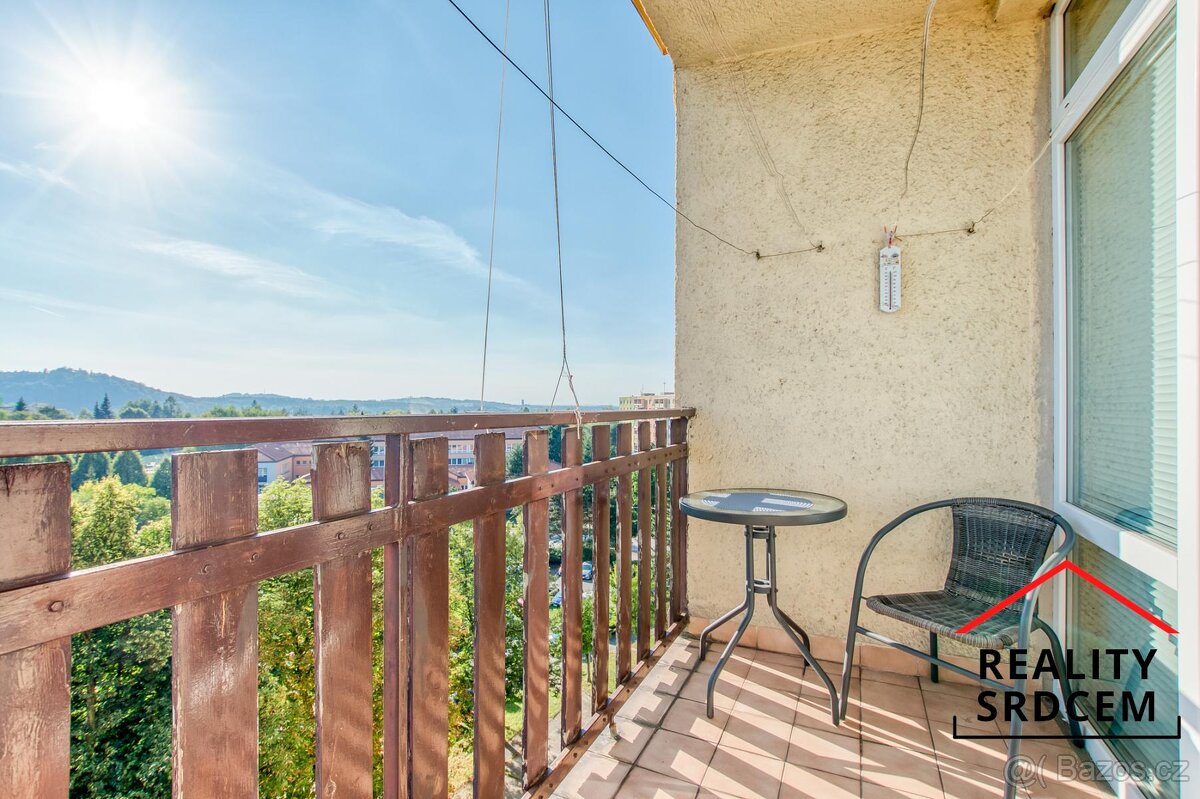 Pronájem zařízeného bytu 1+kk s lodžií, 21 m2, ul. Ostravská - 7