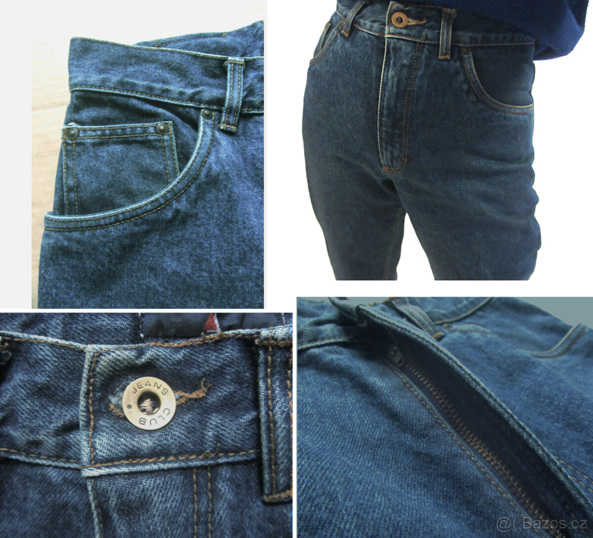 Vintage 90s dámské džíny - 7