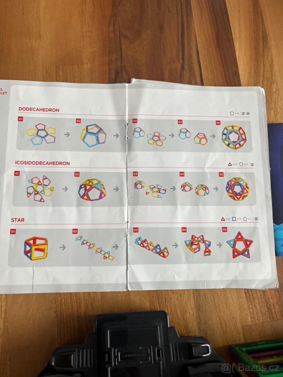 Magnetická stavebnice MAGFORMERS, 164dílků - 7