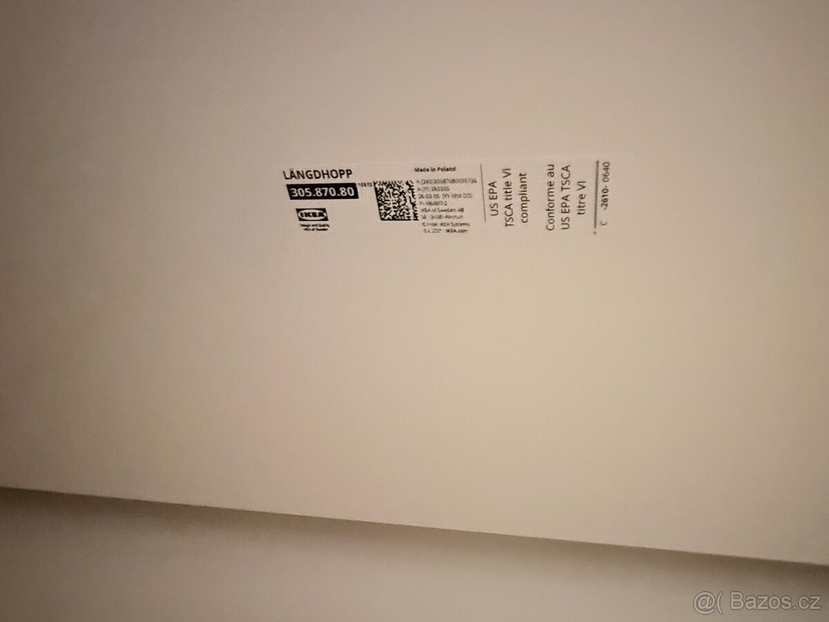IKEA LÄNGDHOPP Výsuvný psací stůl - 7