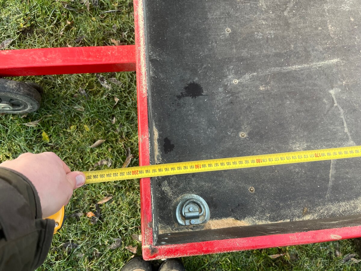 Přívěsný vozík za OA domácí výroby - 7