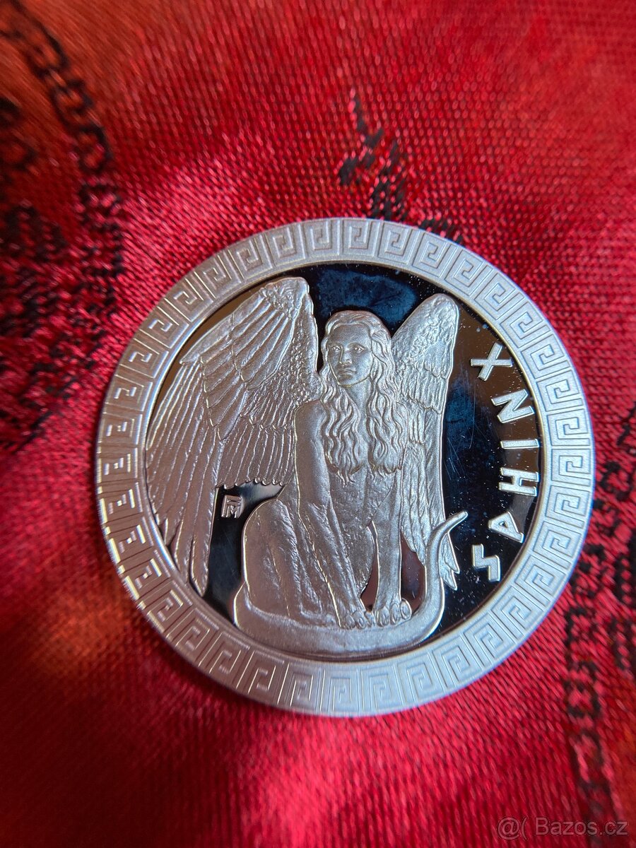 Stříbrná mince – Sfinga (Mythical Creatures – Sphinx) - 7