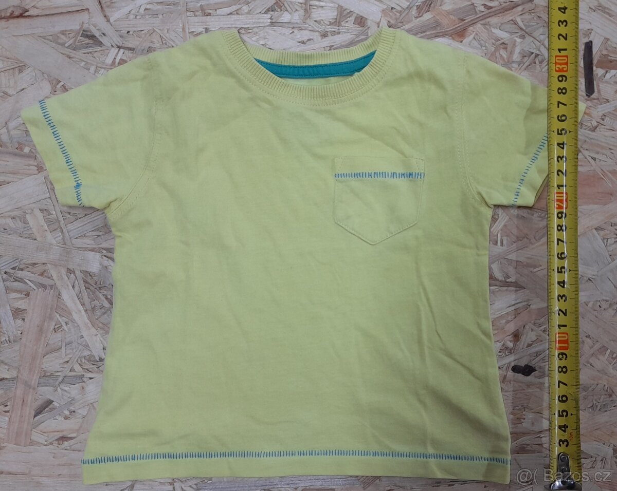 Trička s kr. rukávem vel. 74, 80 a 86 - 7