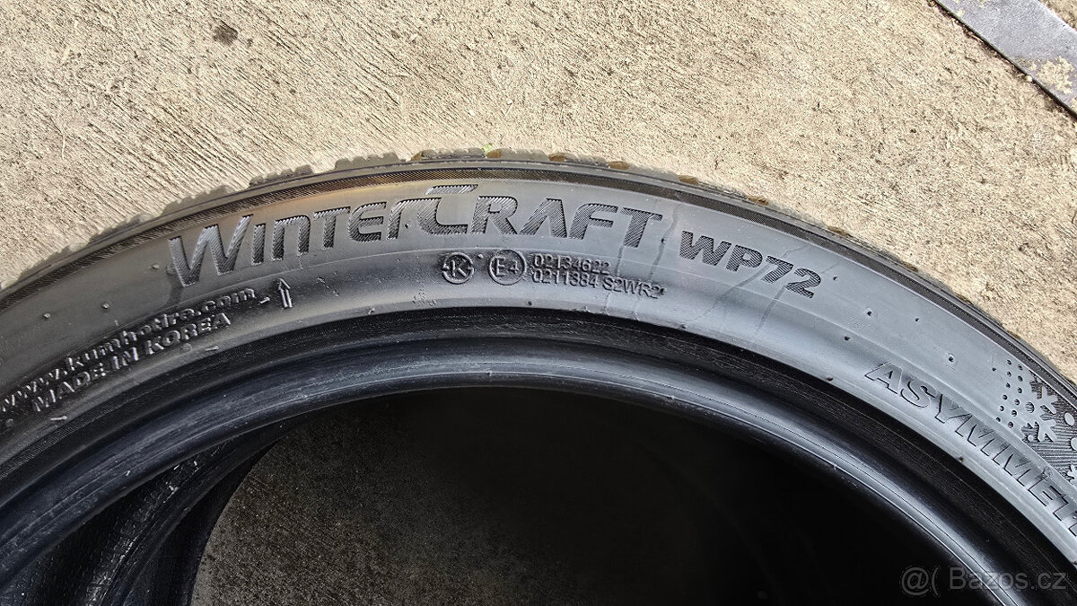 215/45/18 2x zimní pneu Kumho - 7