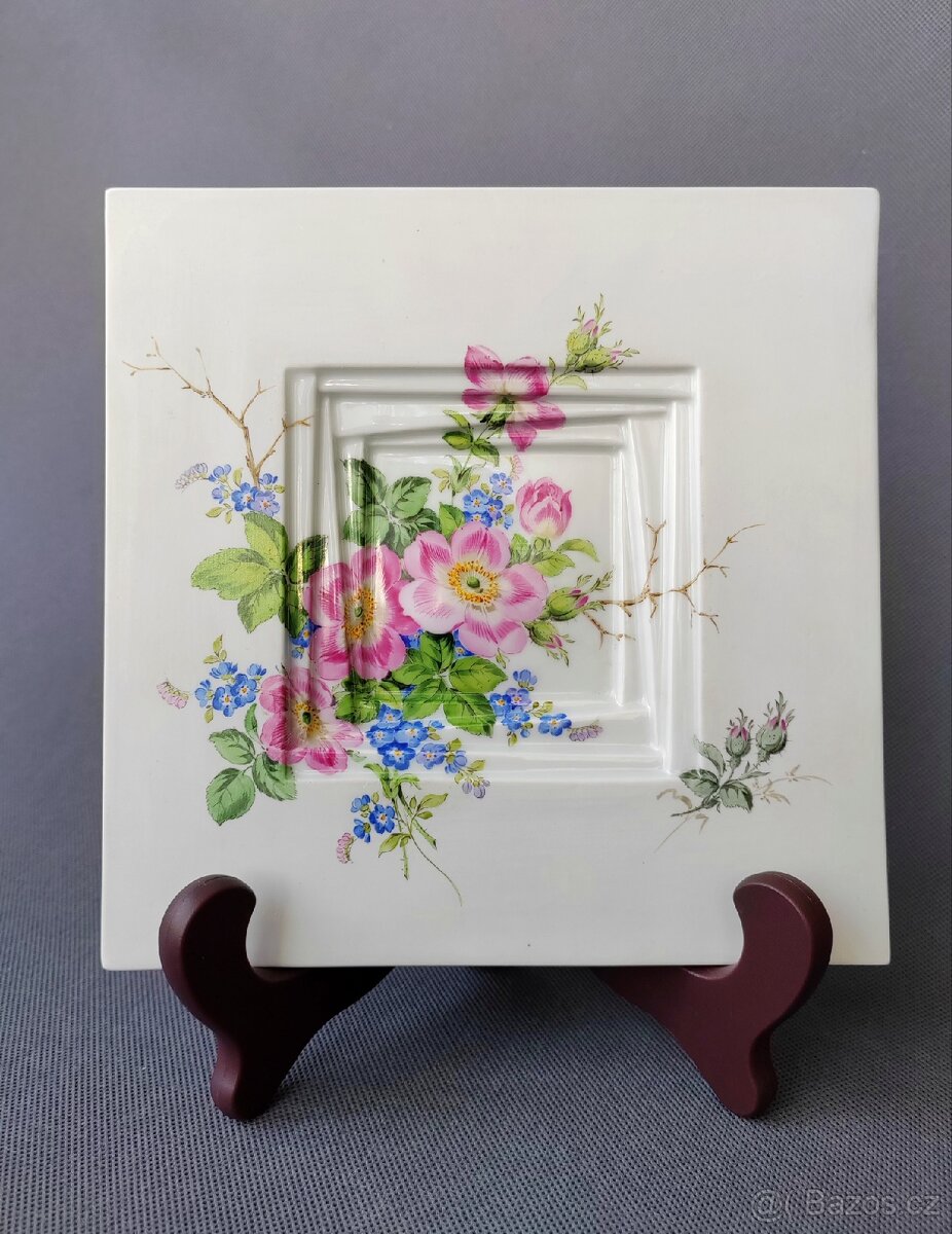 Vynikající obraz z míšeňského porcelánu Arite Meissen - 7