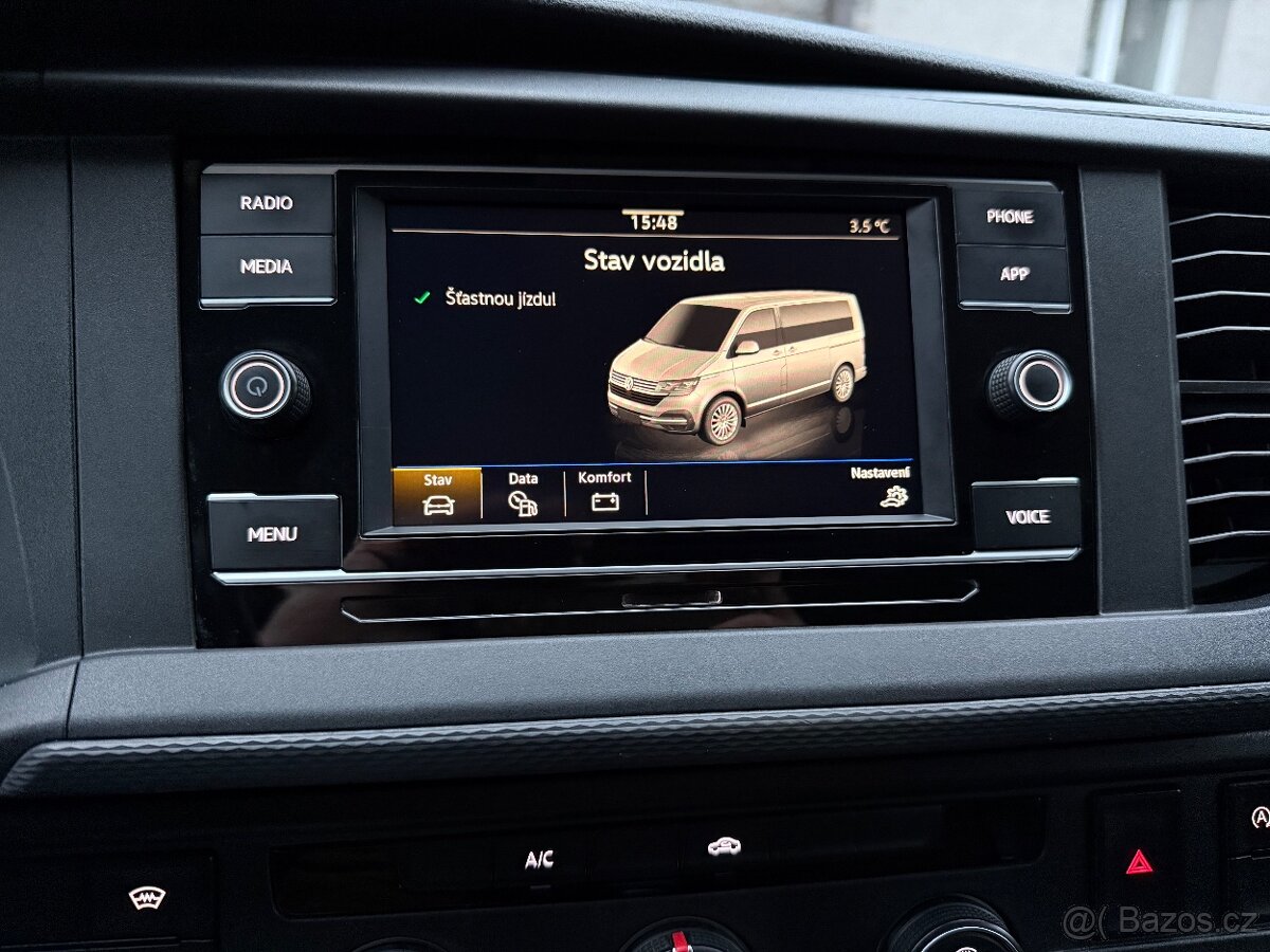 VW Transporter T6.1 ČR DPH 141 tis. km Barva Candy Multivan - 7