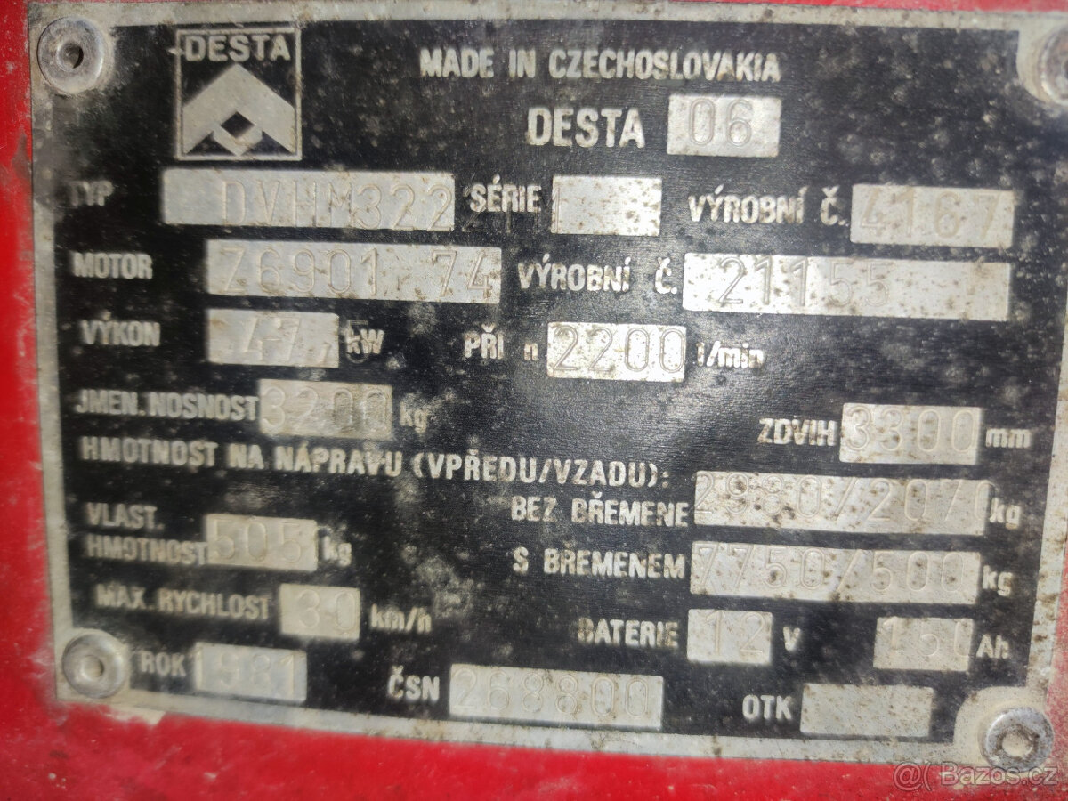 TERÉNNÍ DESTA DVHM 3222 TM VZV - 7