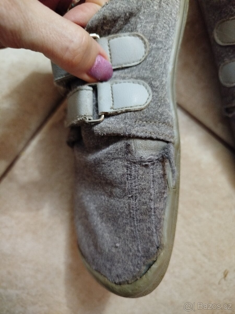 dívčí barefoot síťované tenisky Beda 34 +softshelové zdarma - 7