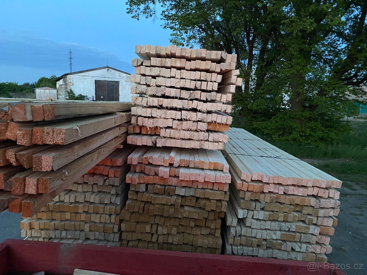 Trámy, Latě, Fošny, Prkna. - 7