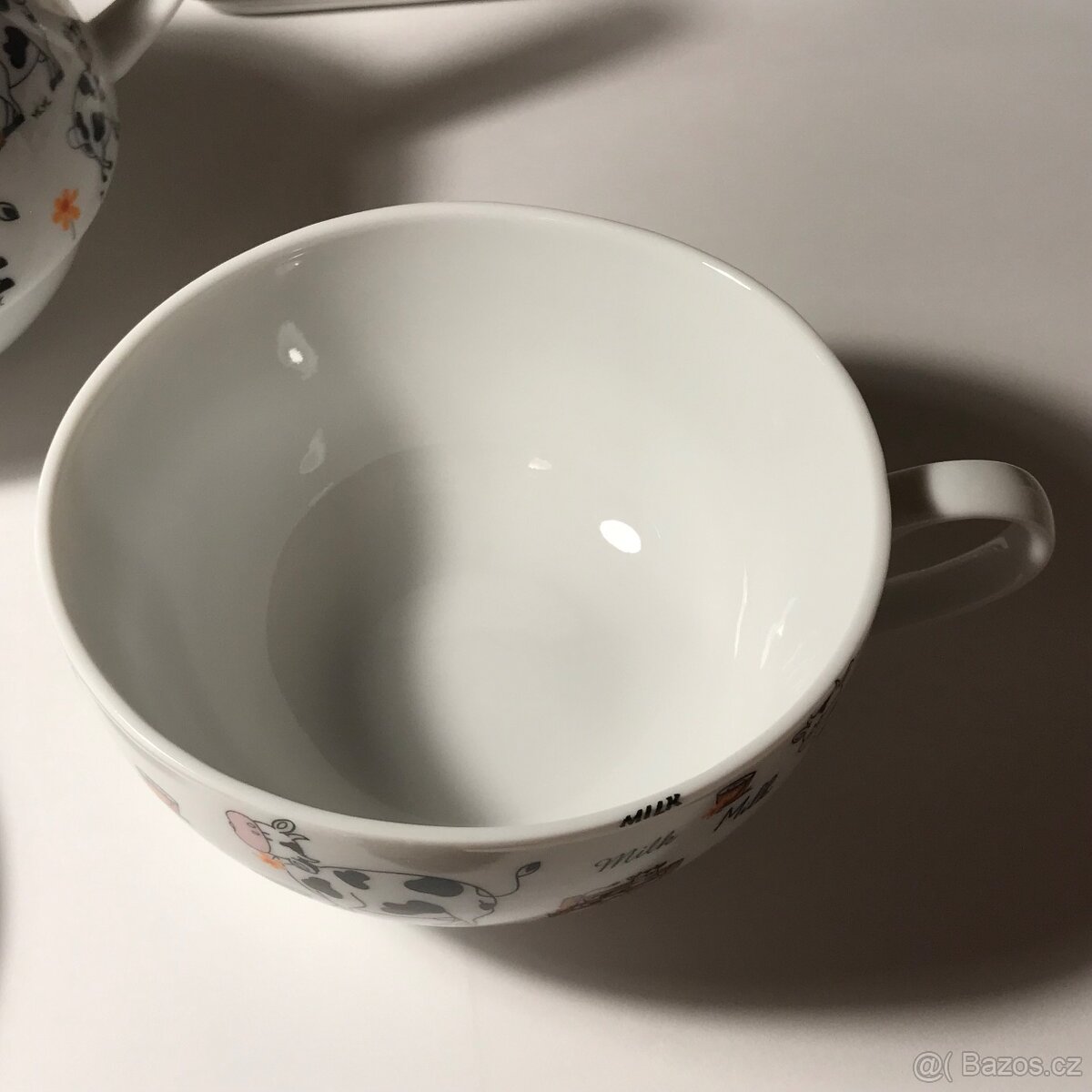 Sada na čaj s máslenkou a miskou - 7