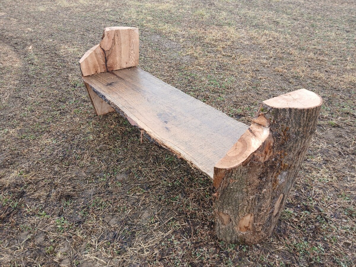 Dubové masivní lavice - 7