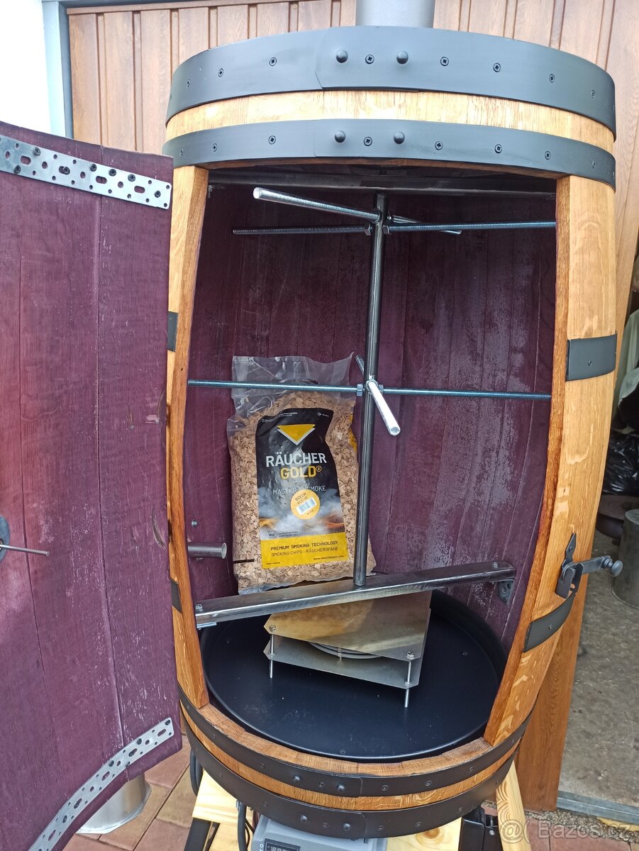 Udírna ze sudu - plně automatická - 7