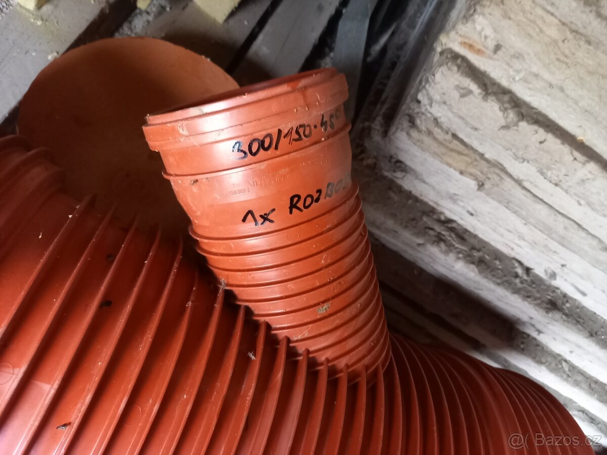 Kg Potrubí-Odbočka kanalizační kanalizační 300/150 45stupnu - 7