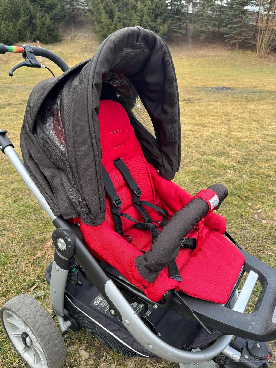 Kočarek sportovní dvojkombince Teutonia Spirit S3 - 7