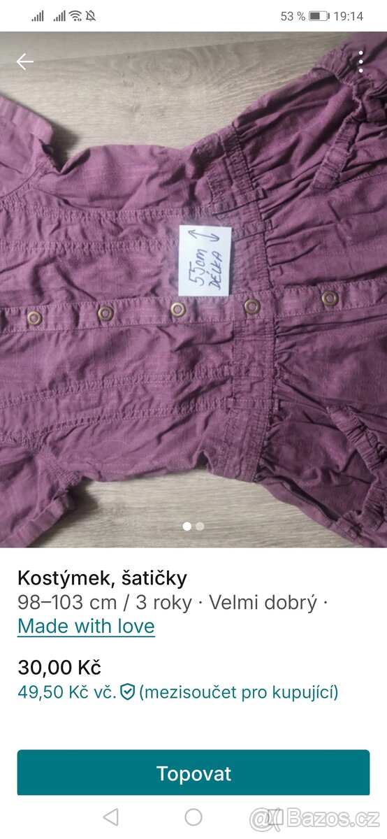 Dětské saty a různé - 7