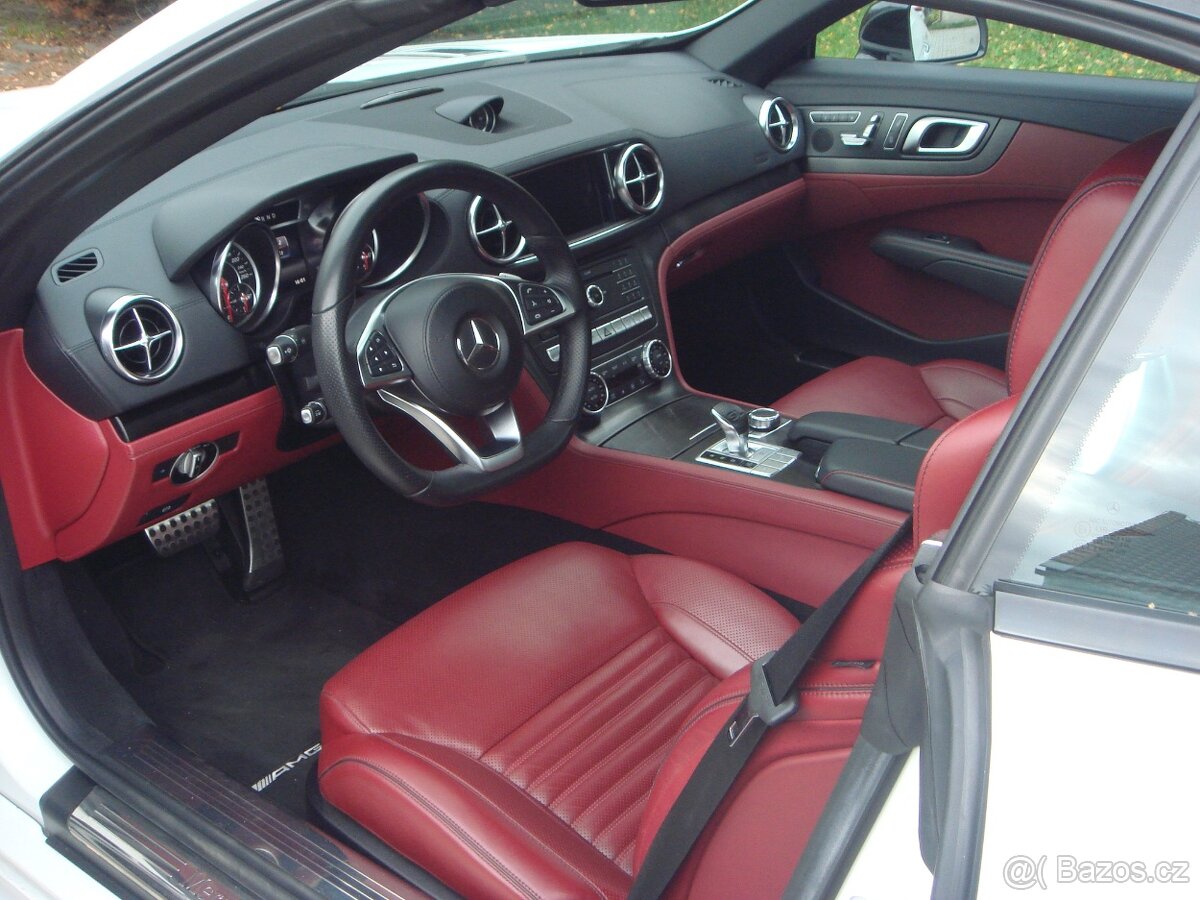 Mercedes Benz SL 400 2015 82tkm nové v ČR AMG paket - 7