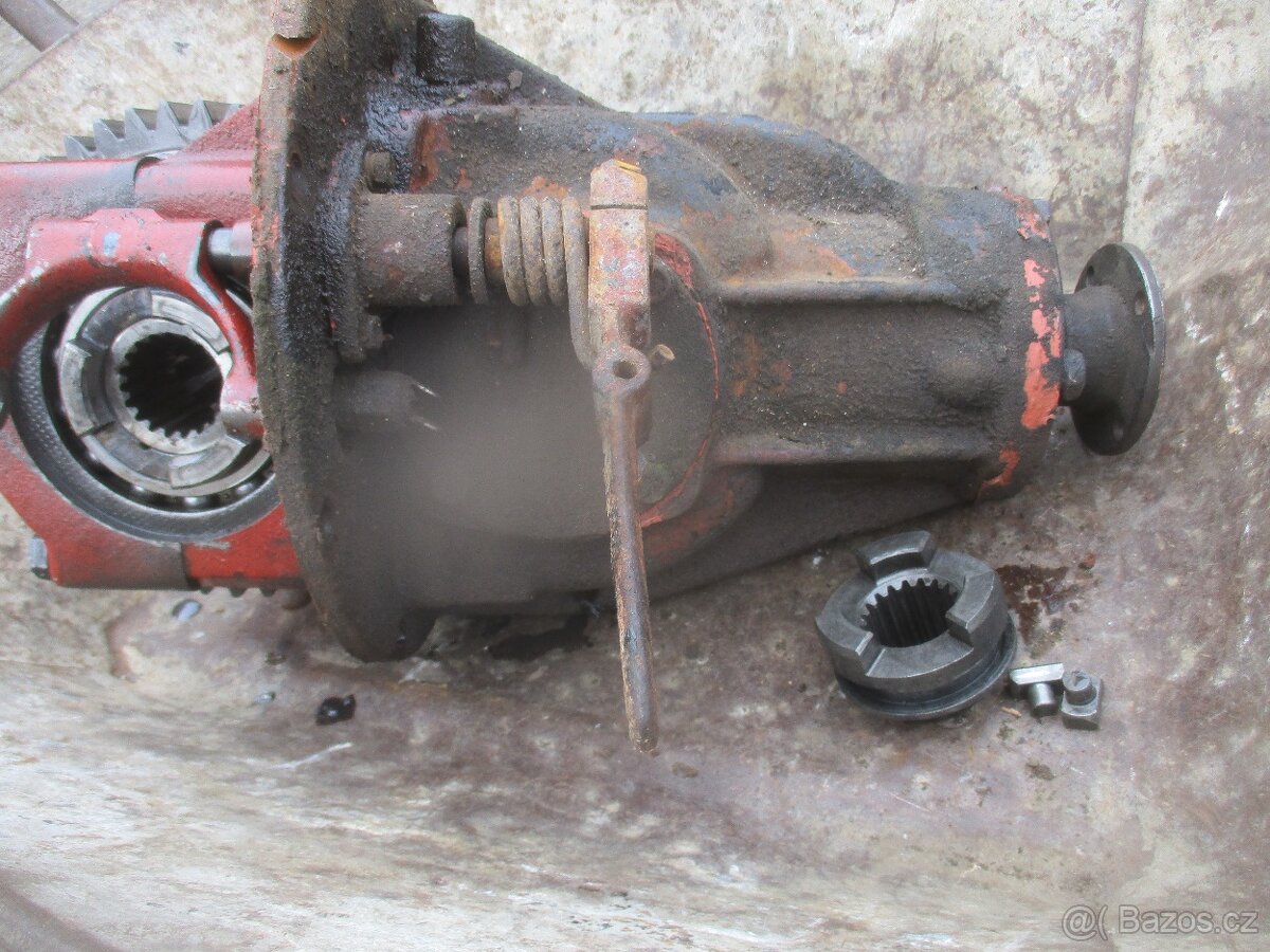 diferenciál a motor Multicar M 25 - 7