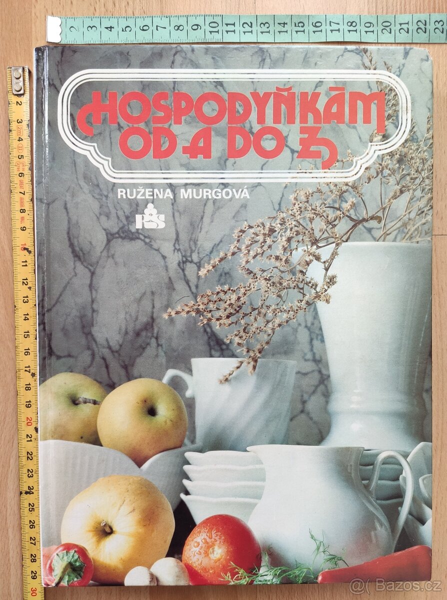 kniha o vaření, recepty, květiny, viz foto, kus 100,- - 7