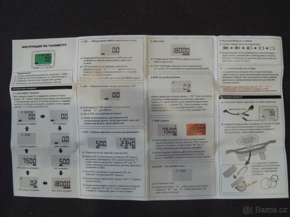 MOTO HODINY - 7