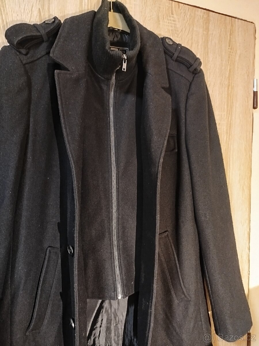 Pánský kabát vel. L - 7